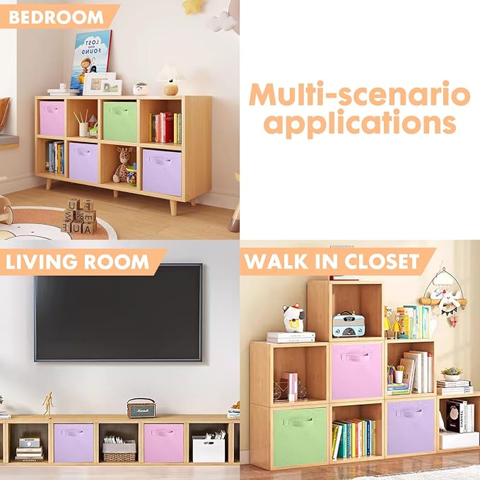 ShellKingdom Foldable Fabric Storage Cubes - Image 4