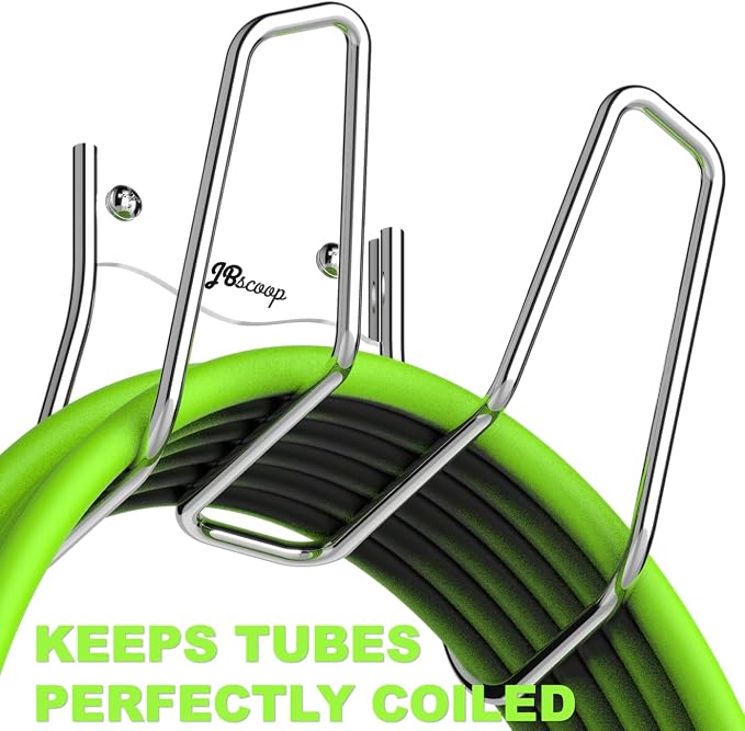 JBscoop Garden Hose Holder, Garden Hose Hanger Wall Mount - Image 3