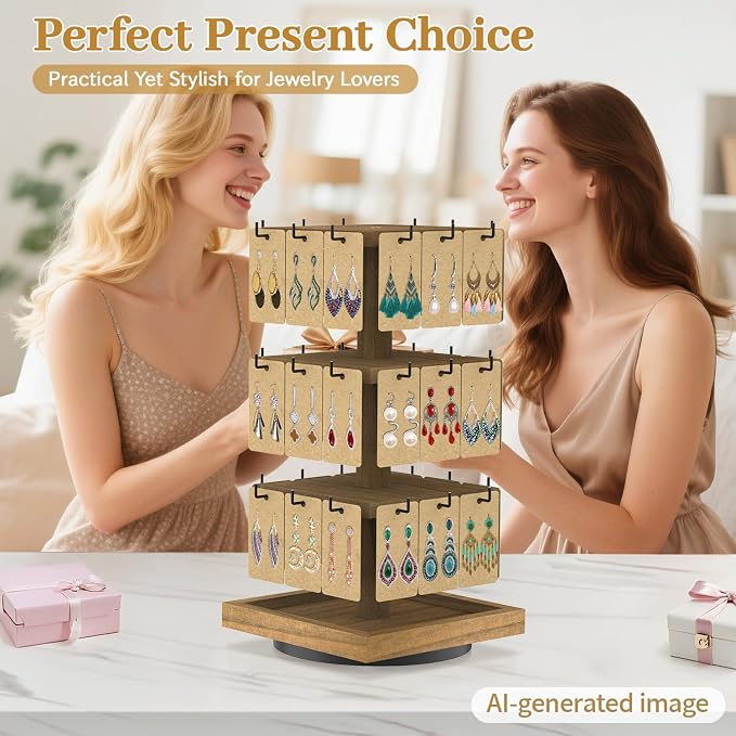 MODOWEY Rotating Earring Card Display Stands - Image 7
