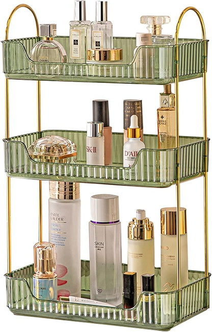 shuang qing 3 Tier Bathroom Counter Organizer Countertop Storage, Cosmetics by SHUANGQING