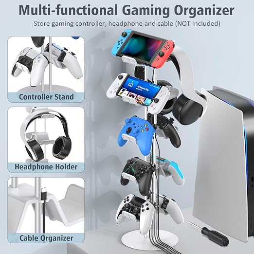 Kytok Gamer Gifts, Headset Stand 5 Tiers - Image 2
