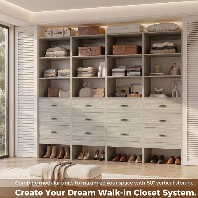 Armocity Freestanding 2FT Closet System - Image 7