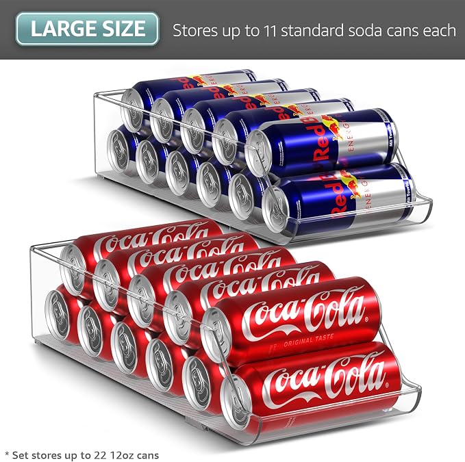 Sorbus Skinny Soda Can Organizer - Image 6