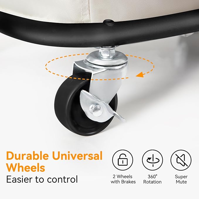 WOWLIVE Double Laundry Hamper - Image 7