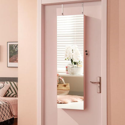 Giantex Wall Door Mounted Jewelry Armoire Cabinet - Image 9