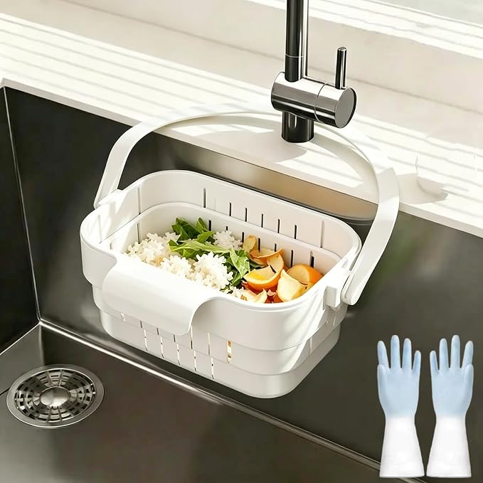 Foldable Hanging Sink Drain Basket by Unknown