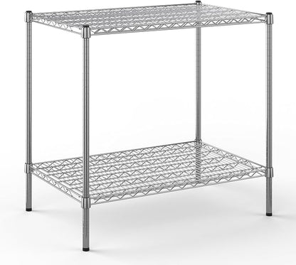 24" Deep x 36" Wide x 34" Height Wire Shelving Kit | 2-Tier | NSF Commercial by Regal+Altair