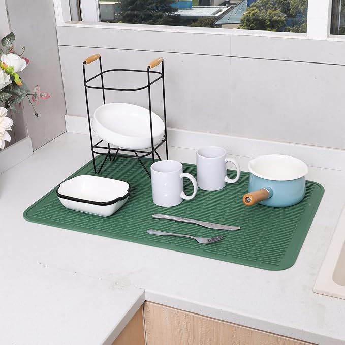 Silicone Dish Drying Mat for Multiple Usage, Easy clean, Eco-friendly, - Image 5