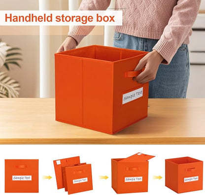 11x11 storage cube bins Foldable Fabric storage cubes - Image 4