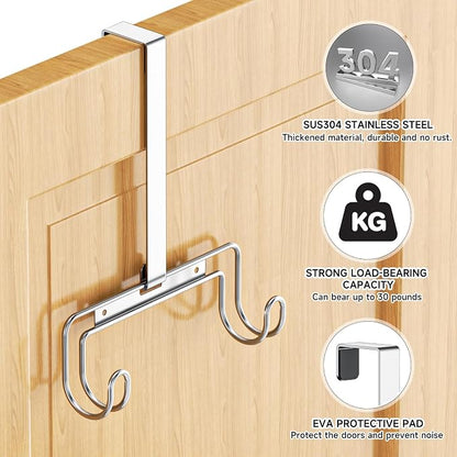 Ironing Board Holder Wall Mount/Over The Door Ironing Board Hanger, Laundry - Image 7