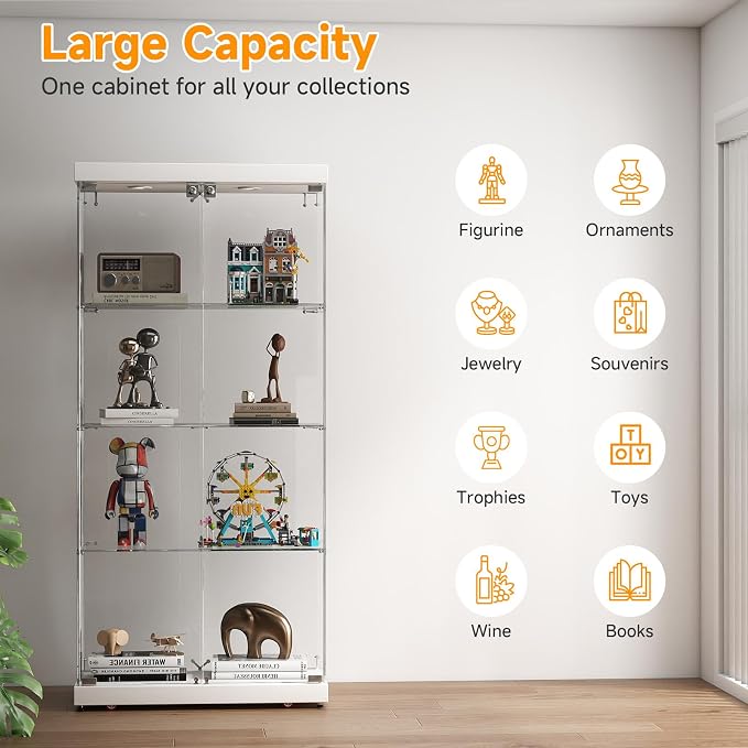 Tempered Glass Display Cabinet - Image 6