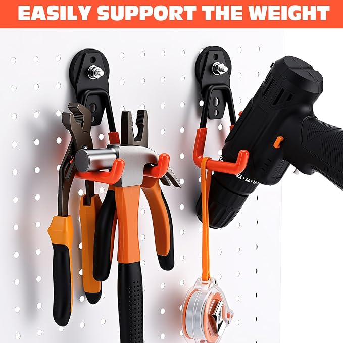 Landhoow Large Magnetic Hooks Heavy Duty Garage Magnet Hooks Strong Storage - Image 4