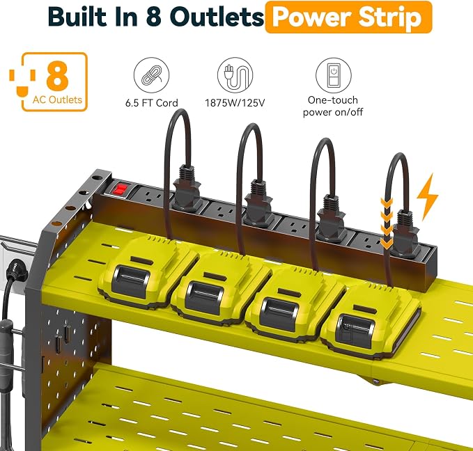 Warome Garage Power Tool Organizer - Image 2
