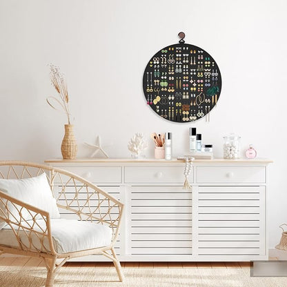 Earring Organizer, Hanging Earring Holder Holds Up to 128 Pairs, Stud Earring - Image 5