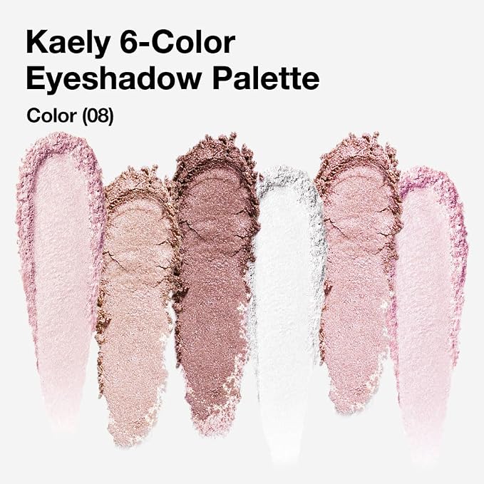 6 Colors Mini Pink Eye Shadow Palette Makeup - Image 2