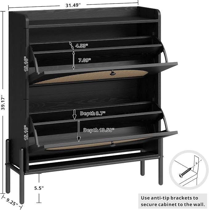 IRONCK Shoe Cabinet Storage - Image 3