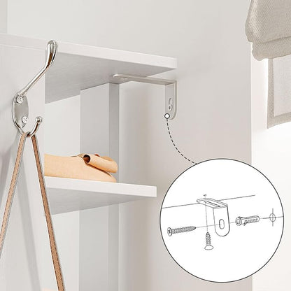 HOOBRO Vertical Shoe Rack, 8 Tier Wooden Shoe Storage Organizer - Image 7