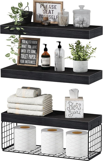 QEEIG Bathroom Shelves Over Toilet by QEEIG