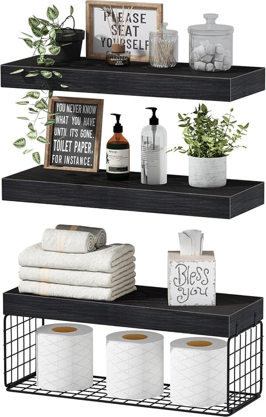 QEEIG Bathroom Shelves Over Toilet by QEEIG