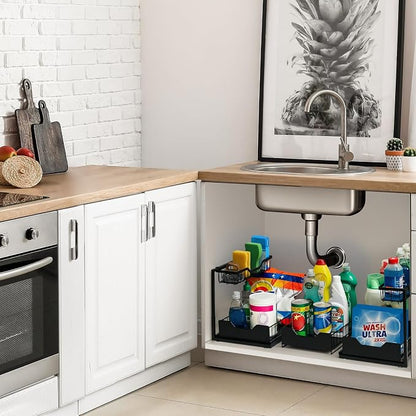 3 Pack, Under Sink Organizer 2-Tier - Image 5