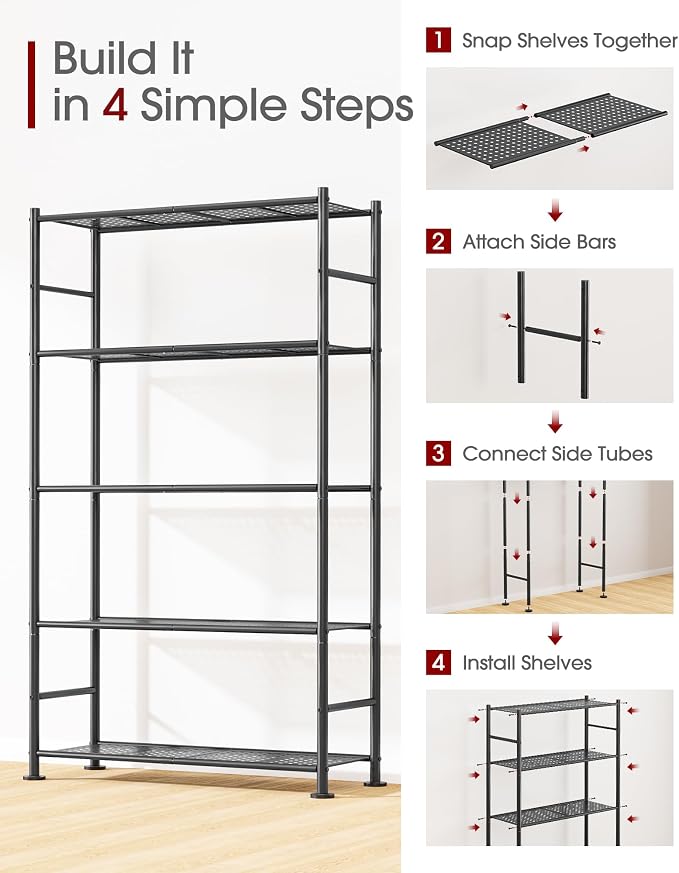 Sakugi 5-Tier Garage Shelving Unit - Image 6