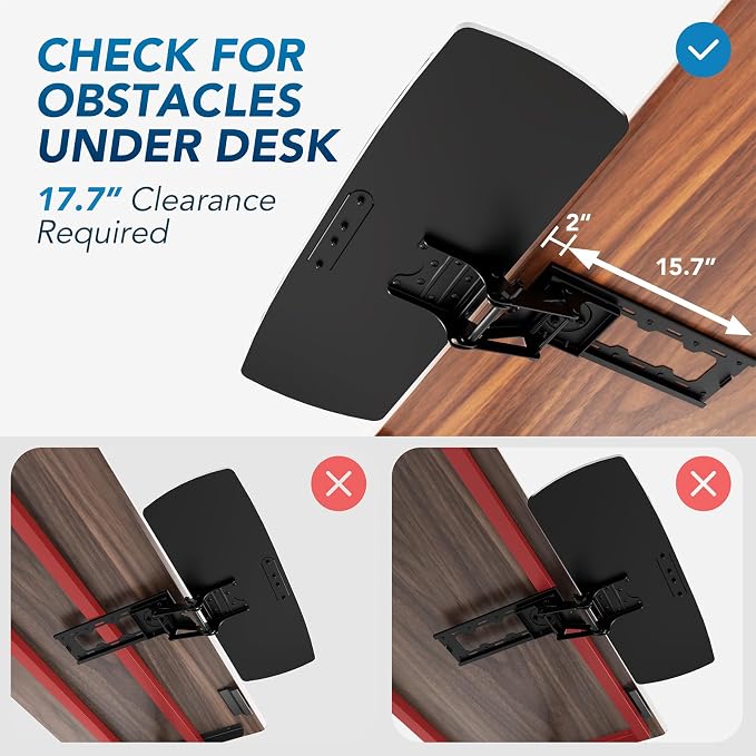 AX WABER Keyboard Tray Under Desk - Image 7