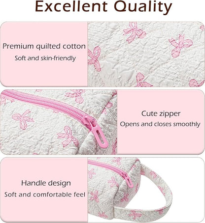 Quilted Hair Tools Travel Bag，Hair Styling Accessories Storage Case - Image 4