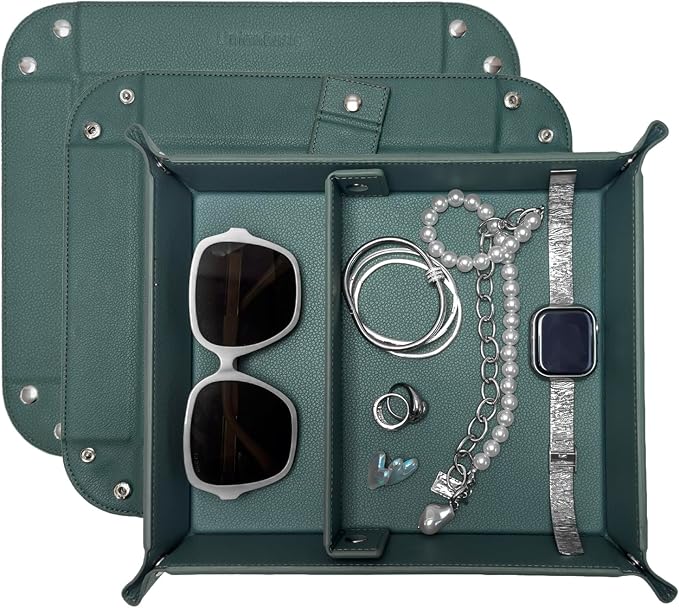 UnionBasic Medium Jewelry Tray for Rings Watches Earrings, Entryway Catchall by UnionBasic