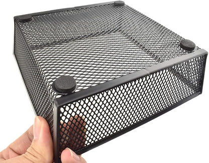 HAHIYO Stackable Mesh Tray Cup 6 x 6 x 2 inches Sturdy Container - Image 7