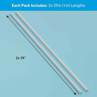 D-Line Half Round Cord Hider, Patented Cable Cover, Hide TV Wall Mount Wires - Image 4