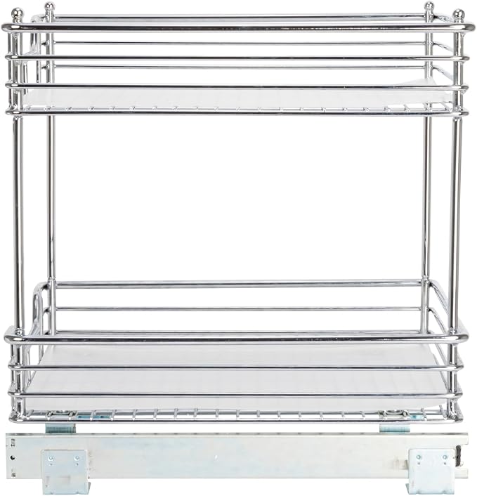 Household Essentials Glidez Chrome-Plated Steel Pull-Out/Slide-Out Storage - Image 8
