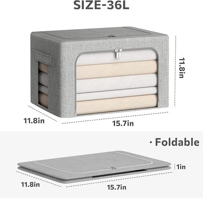 CYhom 3Pack Foldable Storage Bins - Image 5
