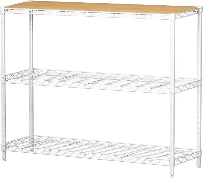 Homeiju 3-Shelf Storage Rack, Heavy Duty - Image 9