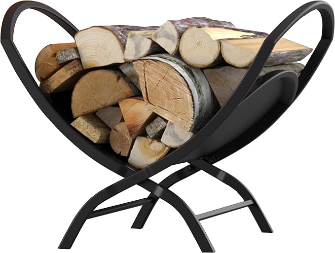 Fireplace Log Holder Folding Firewood Rack Indoor, Outdoor Firewood Rack - Image 8