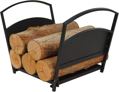 Fire Beauty Fireplace Log Holder Folding Firewood Rack, Stacking Rack, Storage by FireBeauty