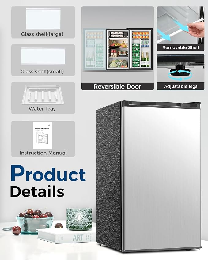 Mini Fridge with Freezer - Image 5