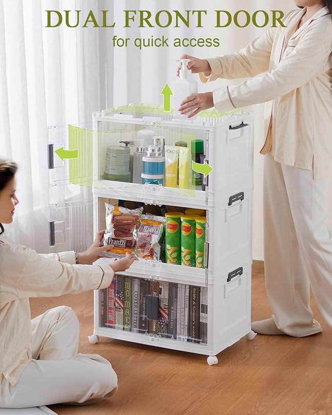 OlarHike 48QT Stackable Storage Bins - Image 6