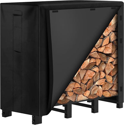 Amagabeli 4ft Firewood Log Rack by AMAGABELI+GARDEN+%26+HOME