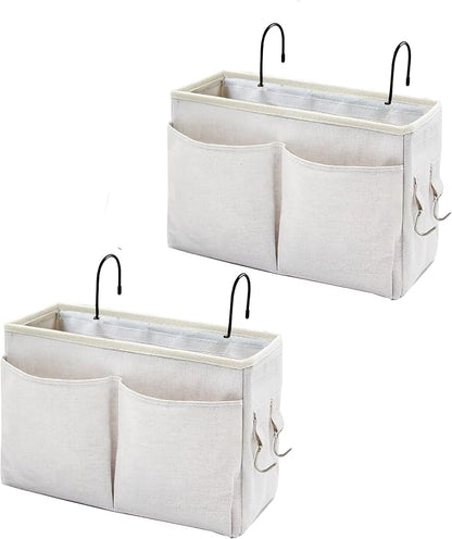 Bedside Caddy Organizer & Bedside Storage Basket Multi-Function Organizer by Someteth