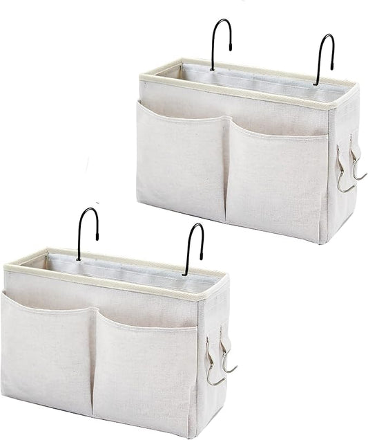 Bedside Caddy Organizer & Bedside Storage Basket Multi-Function Organizer by Someteth