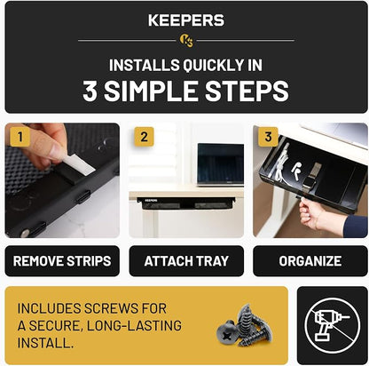 KEEPERS Anything Keeper — Compact 11x10in Under-Cabinet Slide-Out Drawer - Image 5