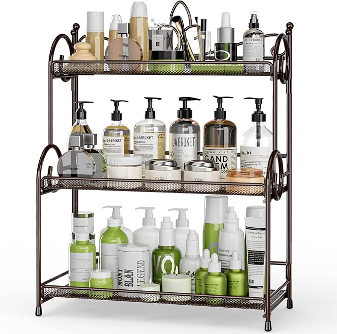 EKNITEY Bathroom Organizer Shelf Countertop by EKNITEY