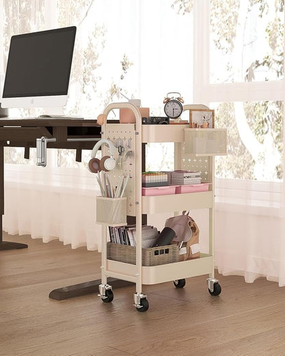ALVOROG 3 Tier Rolling Cart - Image 8