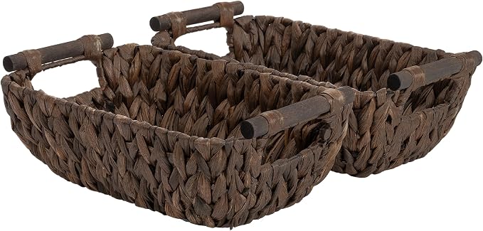 Storageworks Small Wicker Basket, Organizer Baskets by StorageWorks