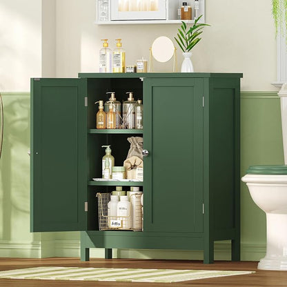 Iwell Bathroom Cabinet, Bathroom Storage Cabinet - Image 4