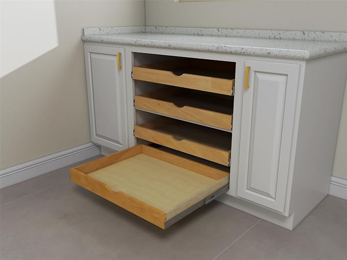 Elysian Under Desk Drawers 30" W × 21" D Add-on Drawers - Image 5