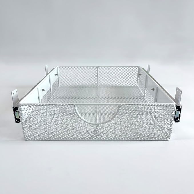 Pull Out Closet Drawer for Clothes | Sliding Wire Basket for Wardrobe Cabinets by Unknown
