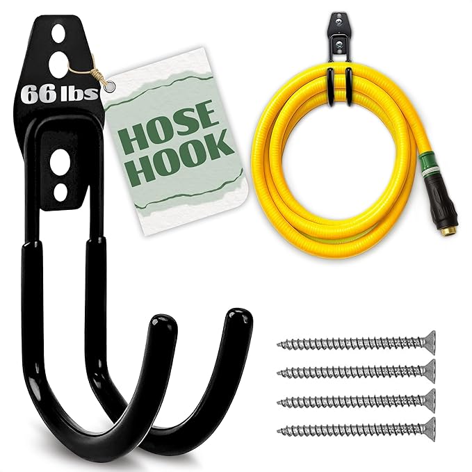 Garden Hose Hook for Outside by ALPENKOK