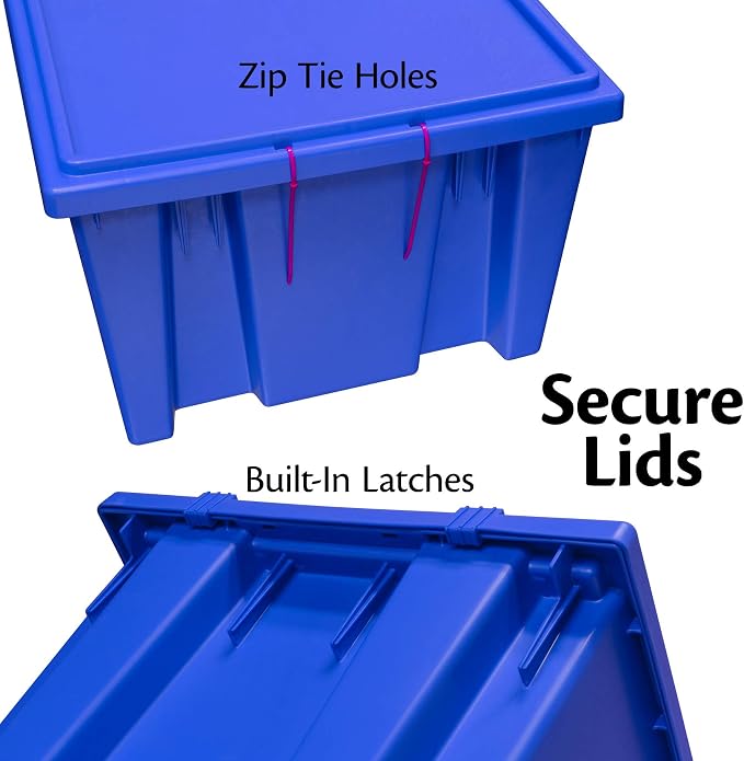 Akro-Mils 35225 Nest and Stack Plastic Storage Bins, Heavy Duty Industrial - Image 4