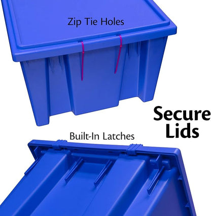 Akro-Mils 35225 Nest and Stack Plastic Storage Bins, Heavy Duty Industrial - Image 4